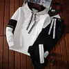 Traje Casual de Primavera Moda Masculina Deportiva Primavera y Otoño Ropa Delgada Suéter Moda Atractivo Estilo Coreano Chaqueta Masculina
