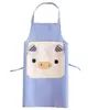 Delantal creativo de cerdo de dibujos animados directo de fábrica, delantal de cocina de moda coreana, delantal halter sin mangas