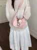 Bolso de Axila Texturizado Yuezi para Mujer Bolso de Mano 2026 Nuevo Bolso Cubo Simple Versátil Bolso de Hombro Cruzado