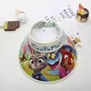Nuevo Sombrero de Sol con Protección Solar para Niños, Sombrero de Sol con Protección Solar Animal City para Hombres y Mujeres, Sombrero de Sol de Verano con Parte Superior Abierta Anti-UV