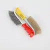 Cepillo de alambre de acero inoxidable para descontaminación de uso doméstico, cuchillo de alambre de acero, cuchillo de cepillo de alambre de cobre con forma de cuchillo, cepillo para limpieza de óxido en juntas
