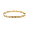 Pulsera para Mujer Moda Transfronteriza Europea y Americana Pulsera de Circonita Diamante a Cuadros Joyería de Acero Inoxidable Nicho Moderna Pulsera Simple