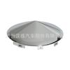 Calota de roda dianteira com seis ranhuras Cromada Tampa de cubo cônica frontal com lábio de 7/16 "6 ranhuras