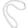 Colar de jade ICE Platina atacado Xinjiang suet Jade Branco corrente mãe gola redonda pulseira de jade rocha de quartzo produtos para live