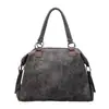 Bolso tote de gran capacidad para mujer, nuevo bolso de hombro versátil de moda vintage, bolso tote de alta gama para el día a día