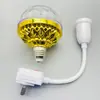 Bombilla LED de bola mágica de colores E27 luz de bola mágica dorada KTV bar lámpara de escenario luz giratoria luz láser parpadeante