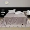 Sábana de Cama de Algodón de Fibra Larga de Alta Gama de Xinjiang, Pieza Única, Algodón Puro, Hilo 100, Algodón 100%, Cama Individual/Doble, Funda de Edredón Gruesa de Satén, Juego de Tres Piezas