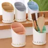 Caja de Almacenamiento para Palillos, Estante Multifuncional para Guardar Utensilios de Cocina, Soporte para Palillos con Drenaje, Almacenamiento Creativo para Palillos y Cucharas