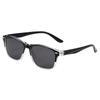 Nuevas gafas de sol de moda transfronterizas europeas y americanas para hombres y mujeres con gafas de sol cuadradas, gafas clásicas con forma de uña de arroz Y7009