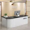 Arc Balcão de Recepção de Escritório Mesa Caixa Balcão de Bar Balcão de Bar Caixa Recepção Supermercado
