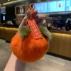 Llavero de Felpa con un Nuevo Diseño de un Caqui Pequeño, Garantizado para Aprobar Exámenes, Colgante de Graduación, Adorno de Regalo para Examen Final