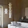 Artemide dormitorio bambú lámpara de noche candelabro de diseño Nanyang Retro estilo japonés sala de estar lámparas decorativas de estilo silencioso