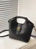 Bolsa Feminina de Luxo de Alta Qualidade Transfronteiriça, Versátil para o Dia a Dia, Bolsa Tecida de Grande Capacidade, Bolsa de Mão Feminina Coreana de Nicho