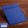 Clip para tablero de cuero personalizado para tapete de conferencia, tablilla para archivo, bloc de escritura, suministros para hoteles y negocios, clip para conferencia con logotipo personalizado