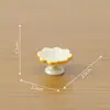 Serie de mini juegos de té retro estilo europeo para micropaísajes, accesorios de decoración DIY para casas de muñecas y pequeños adornos de mesa