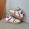 Zapatos Deportivos Antideslizantes para Niñas Forrest Gump Zapatos Casuales Bordados Nuevos Primavera y Otoño 2025 Tenis para Niños Zapatos de Princesa para Niñas Pequeñas