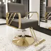 Cadeira de barbeiro salão de cabeleireiro banqueta para corte de cabelo salão de beleza área de permanente e coloração assento elevatório cadeira de salão de beleza