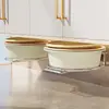 Estante de Almacenamiento para Lavabo de Baño, Organizador sin Taladro Debajo del Lavabo, Estante Multifuncional para Colgar Lavabos Debajo del Gabinete del Baño