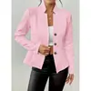 Site independente Amazon 2025 Outono e Inverno Europeu e Americano Comércio Exterior Novo Blazer Quente Vendido Padrão de Botão