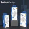 Carregador de Celular USB Único 33W Padrão Europeu Americano Britânico 5V3A Carregamento Rápido Cabeça de Carregamento Adaptador de Tomada Doméstico Qc3.0
