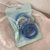 Verano Color Caramelo Dopamina Cuerda de Teléfono Goma para el Cabello Cuerda Sencilla para el Cabello Goma Básica para el Cabello Alta Elasticidad Duradero Nuevo
