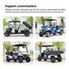 Carritos de golf de 4 y 6 plazas para comercio exterior para oficinas de ventas inmobiliarias, recorridos de propiedades, parques turísticos, carritos de golf eléctricos