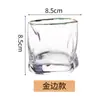Taza de Vidrio Esmerilado Popular en Internet Alto Valor de Color Taza de Agua Estilo ins Simple Nórdico Taza de Cerveza Taza de Té para Hombres y Mujeres Hogareño