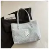 Bolsa tote Miffy coelho fofo estilo japonês soft girl desenho animado 2026 nova primavera simples grande capacidade bolsa de mão bolsa de ombro
