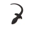 Rabo de Cachorro Silicone Plug Anal Expansor Anal Treinamento de Cães Plug Anal Brinquedo Sexy para Adultos Inserir Produtos Sexuais para Adultos