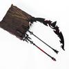 Juego de Mesa Three Kingdoms Kill Accesorios 15cm Lvl Bu Lanza Pintada Fangtian Arco Kirin Arco de Aleación Traje Modelo de Metal
