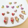 Nuevos Accesorios de Resina para Uñas Lazo DIY Accesorios para Uñas Pendientes Funda de Teléfono Móvil Accesorios para Uñas Usables