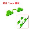 Grampos de Filme de Cabeça Dupla para Estufas Agrícolas de Vegetais, Grampos de Filme Pequenos em Forma de Arco para Estufas de Plantas, Grampos de Filme Pequenos em Forma de Arco à Prova de Vento Que Não Danificam o Filme
