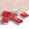 Broca de Garra de Cristal para Mahjong Quadrado Octogonal Longo Explosivo Broca com Furo para Roupas DIY Sapatos de Casamento Bolsa Costura à Mão Broca de Garra