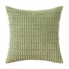 Funda de Almohada de Pana Transfronteriza, Funda de Almohada de Terciopelo a Cuadros de Grano de Maíz, Cojín de Sofá con Patrón de Trigo, Funda de Almohada Decorativa Nórdica