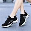 Comercio Exterior Transfronterizo Zapatos de Mujer Zapatos de Suela Gruesa con Amortiguación de Aire Malla Transpirable Tejido Volador Zapatos Individuales de Caña Baja Suela Suave Zapatos Deportivos Casuales para Mujer