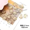 Acrílico Transparente Chapado en Oro Múltiples Estilos Colección DIY Pulsera de Abalorios Hecha a Mano Materiales Ropa Zapatos Accesorios Cuentas Sueltas
