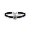 Collar Choker Coreano para Mujer, Cadena Clavicular de Cuerda Negra, Cadena Negra para el Cuello, Accesorio para el Cuello Choker, Collar Corto