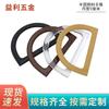 Asas de Plástico Semicirculares, Asas de Plástico Transparentes en Forma de D, Bolsos de Cuero, Accesorios de Plástico, Hebillas Semicirculares de Plástico para Bolsos de Viaje