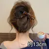 Pinza plana para el cabello que no lastima la parte posterior de la cabeza, adecuada para mujeres con cabello fino, pinza de cocodrilo elegante y exquisita, pasador versátil