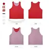 Chaleco de Entrenamiento de Fútbol de Malla Reversible de Dos Colores Ropa de Expansión Ropa con Número Ropa para Competencia de Equipo Grupo Frisbee