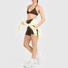 Sujetador Deportivo Transfronterizo de Verano que Muestra el Pecho, Color Nude, con Diseño de Almohadilla en el Pecho, Ropa para Yoga, Sujetador Sexy de Espalda para Mujer