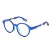 Nuevas gafas de moda para niños y niñas con montura redonda y protección contra la luz azul TR90, montura de gafas con lentes planas de contraste agradable JH-TR201