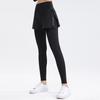 2026 Pantalones de Yoga Dos en Uno Antiexposición para Deporte y Running, Mallas de Gimnasio, Malla Transpirable Elástica, Ropa de Yoga