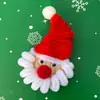 Accesorios de Gorro Navideño Transfronterizos Fabricante de Papá Noel Decoraciones Festivas para el Hogar Hechas a Mano Creativas para un Ambiente Navideño