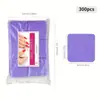 300 piezas de gel quitaesmalte sin pelusa, toallitas y almohadillas removedoras de piel muerta, aptas para manicura y pedicura--herramientas de limpieza absorbentes desechables, aptas para usar en salones de belleza para mujeres
