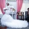 Vestido de Noiva de Comércio Exterior 2026 Verão Novo Modelo no Aliexpress, Estilo Europeu e Americano Noiva Renda Manga Longa Sereia Emagrecedor Vestido de Noiva Principal