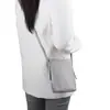 Nuevo Bolso de Hombro para Mujer, Bolso Cruzado Suave y Versátil, Correa de Hombro Ajustable, Bolso tipo Cubo, Bolso para Teléfono Móvil, Piel Genuina
