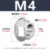 Porca sextavada com flange de aço inoxidável 304 M3-M16 com porca de segurança dentada DIN6923 porca sextavada autoblocante antiderrapante