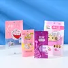 Fabricante Mayorista de Bolsas Selladas en el Centro Personalizadas Empaques Suaves Bolsas de Papel de Aluminio Personalizadas Bolsas Impresas Bolsas Autocierre Película en Rollo con Logotipo Imprimible