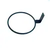 Suporte dobrável para vaso de flores de 6 polegadas, montado na parede, para jardinagem externa, suporte para vaso de flores de varanda, suporte de anel montado na parede